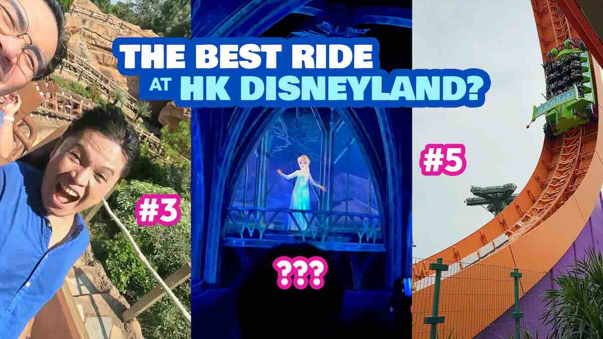 HONG KONG DISNEYLAND • Top 15 Rides & Attractions