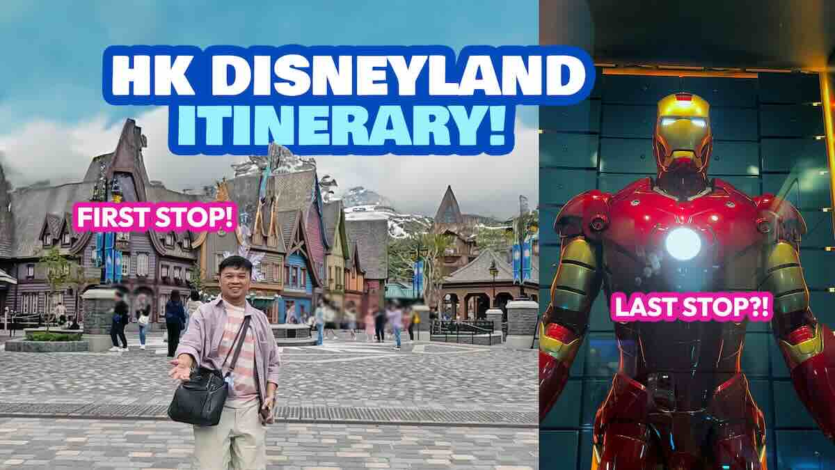 HONG KONG DISNEYLAND Sample Route & Itinerary