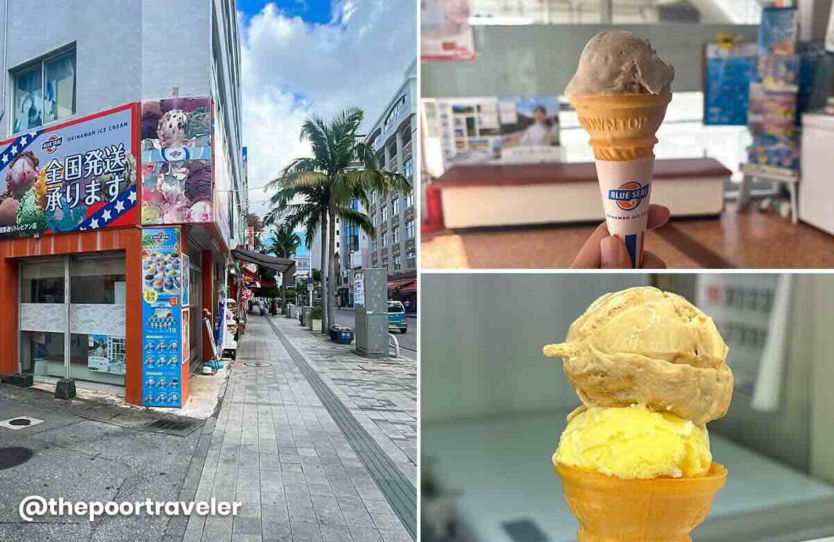 Blue Seal Ice Cream Naha Okinawa