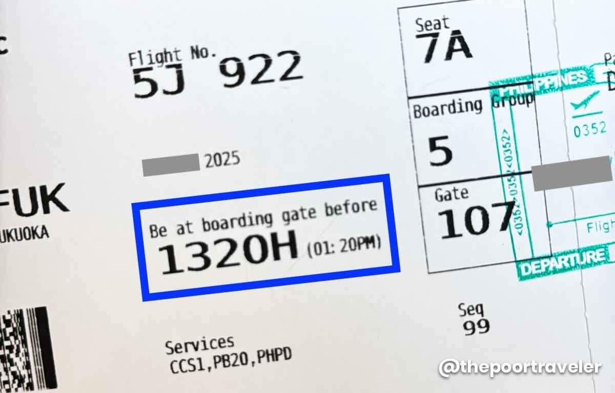 Airplane Boarding Time