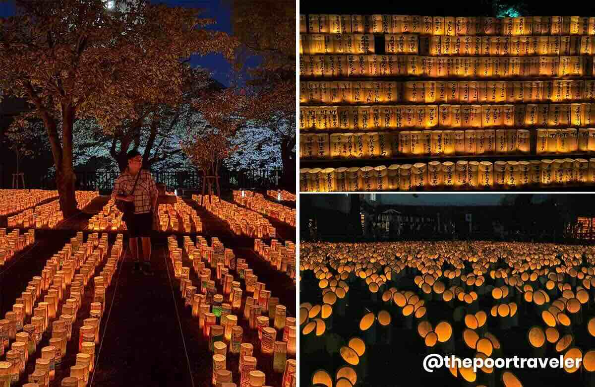 Kokura Castle Bamboo Lantern Festival
