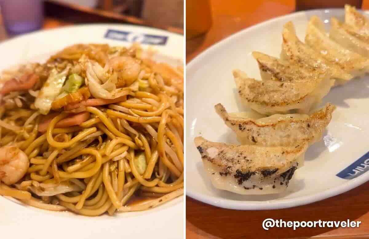 Shin Shin Yakisoba and Gyoza