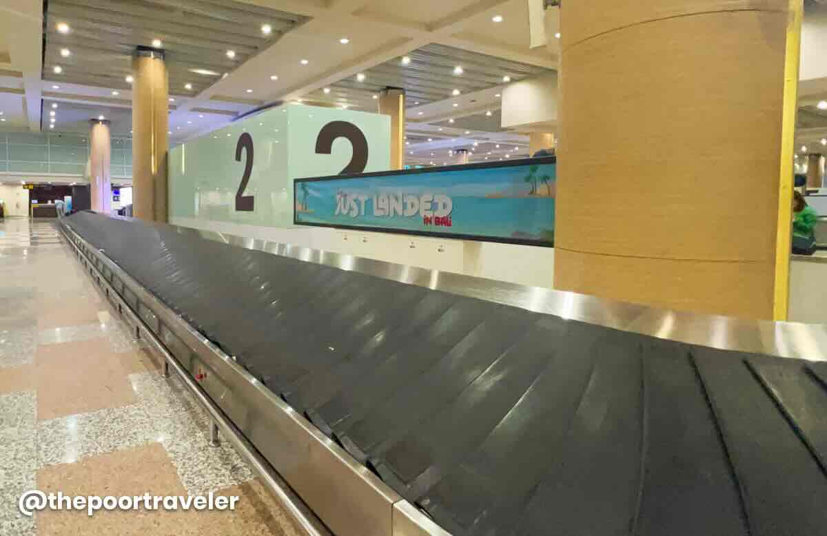 Bali Airport Luggage Claim
