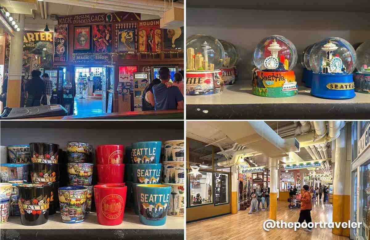 Down Under Pike Place Market Seattle