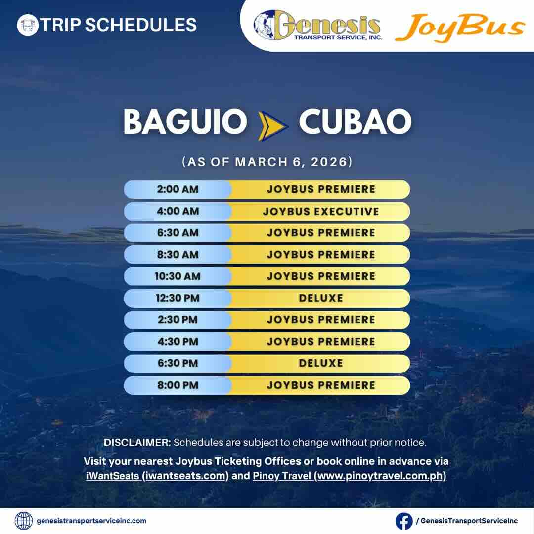 Baguio_Cubao Genesis