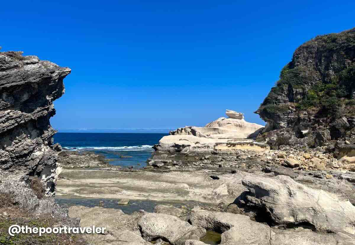 Kapurpurawan Rock Formations