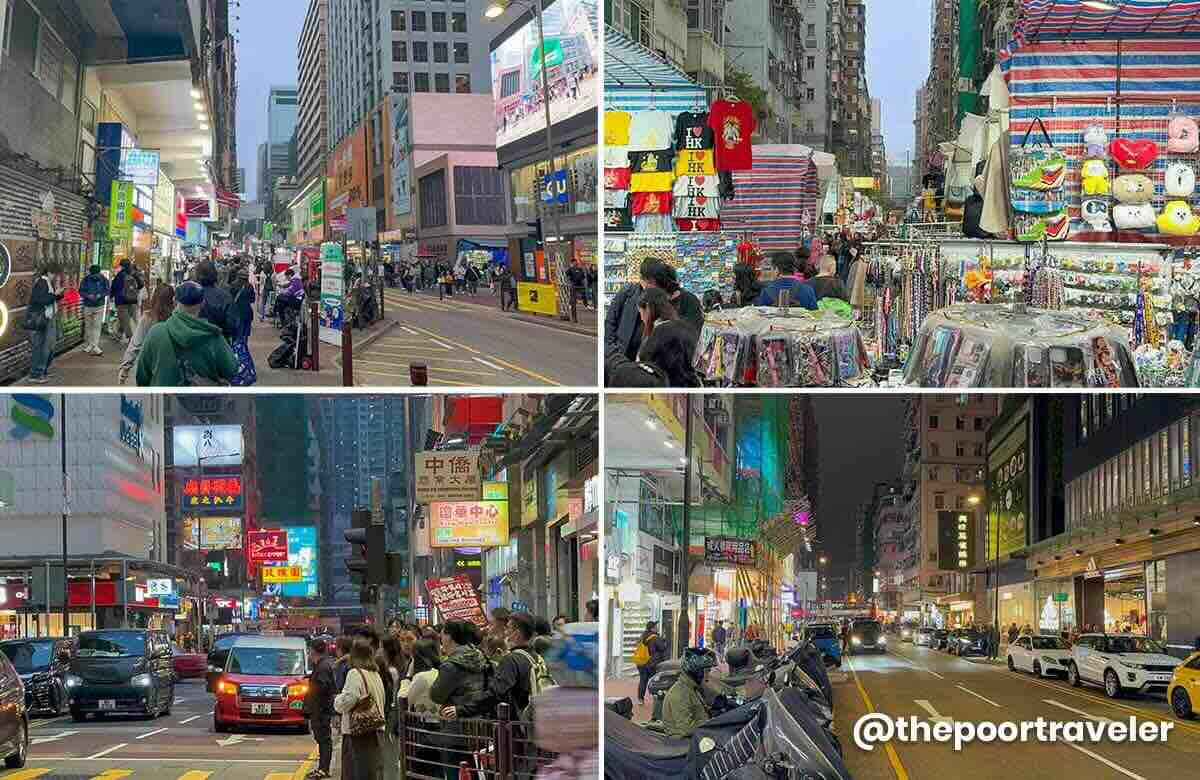 Mong Kok Market Streets