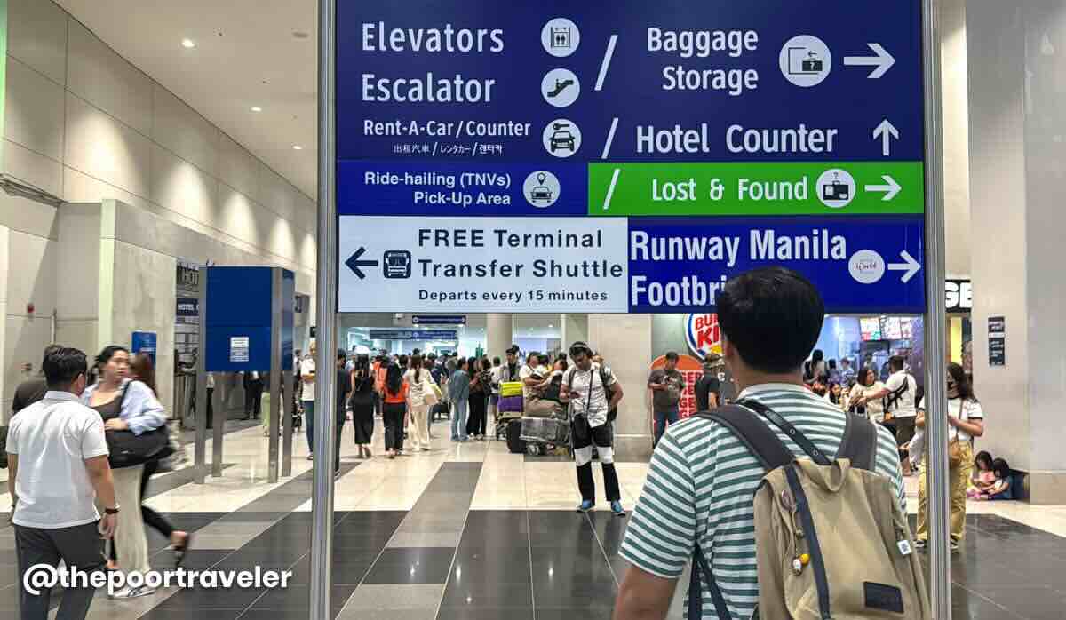 Free Terminal Transfer Shuttle NAIA