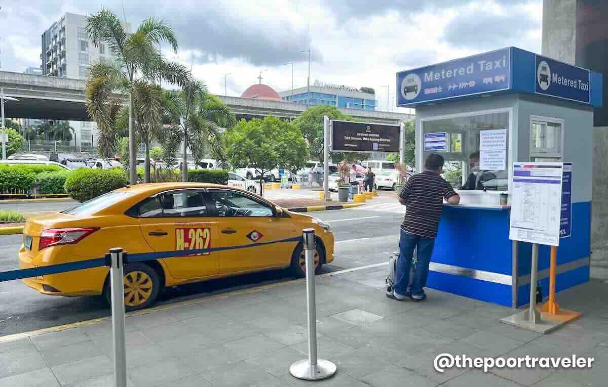 Yellow Metered Taxi NAIA