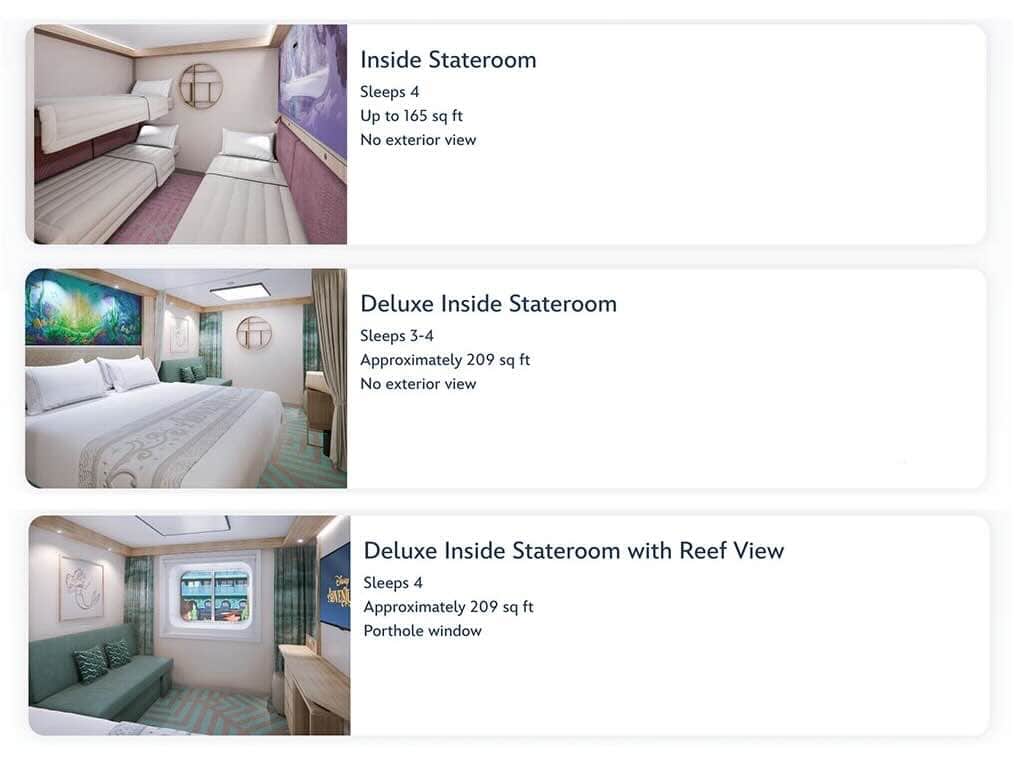 Interior Staterooms_Disney Adventure