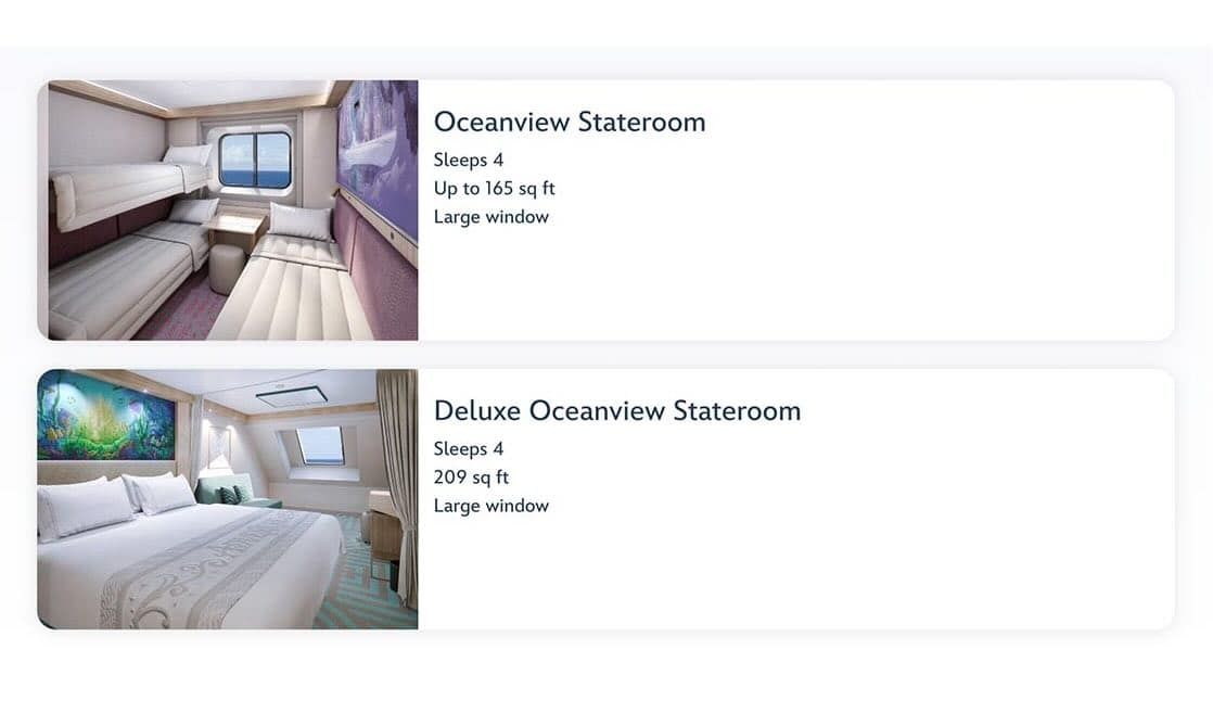 Oceanview Staterooms_Disney Adventure