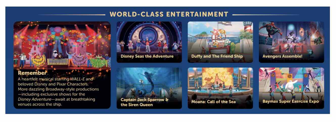 Onboard Entertainment Disney Adventure