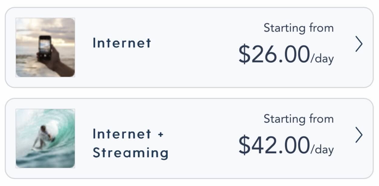 Internet Connection Disney Adventure